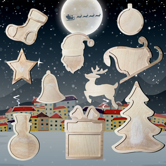 Setul de Crăciun – Colecție de Jucării Educative Interactive - Reactiv Art Design D&A